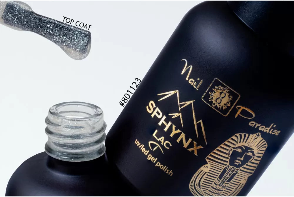 Top Coat - Silver Ash no wipe 10ml