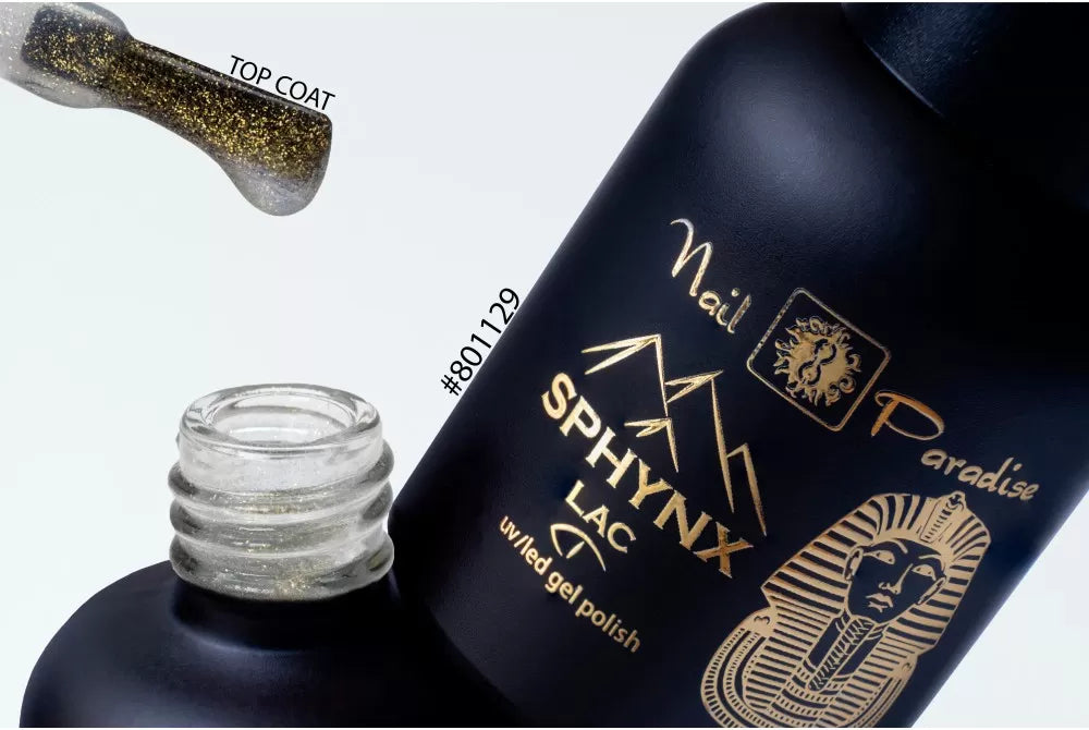 Top Coat - Gold Tiara no wipe 10ml