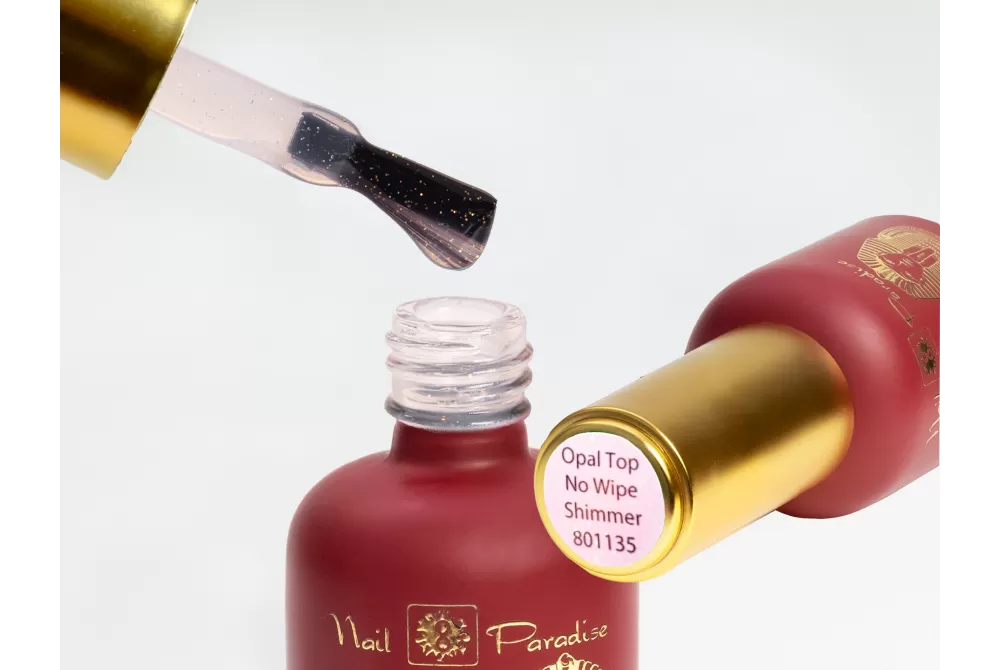 Top Coat - Opal No Wipe Shimmer 10ml