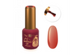 Stained Glass Top Coat - Raspberry Glass no wipe 10ml