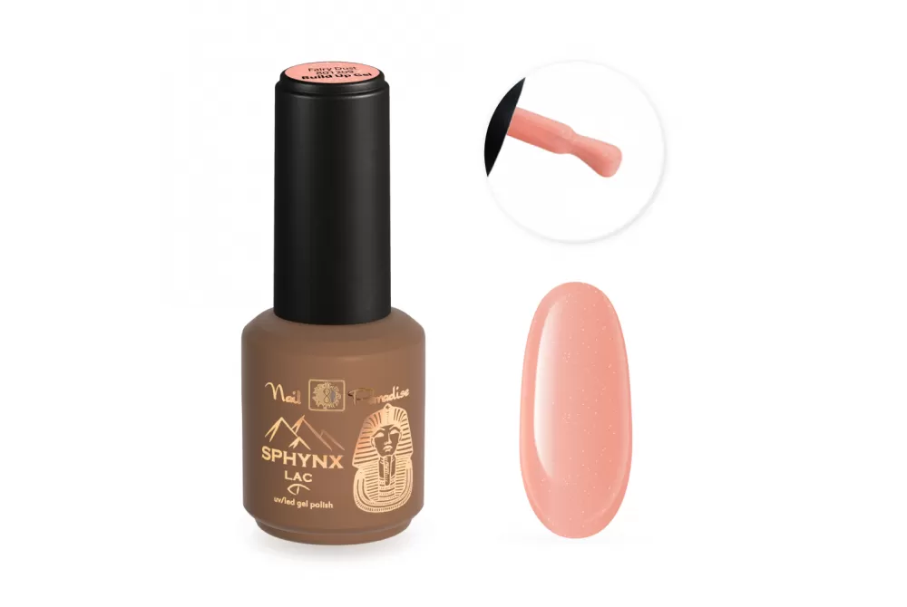 HEMA FREE Build Up Gel In Bottle - Fairy Dust 15ml