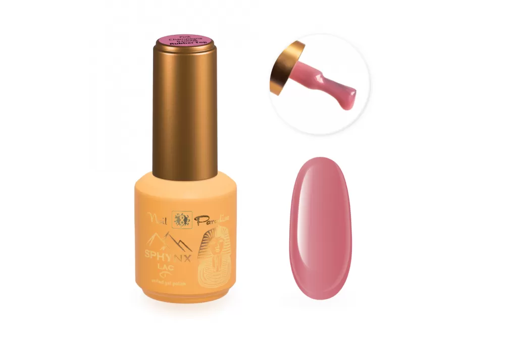 Camouflage Top Coat - Pink Champagne no wipe 15ml