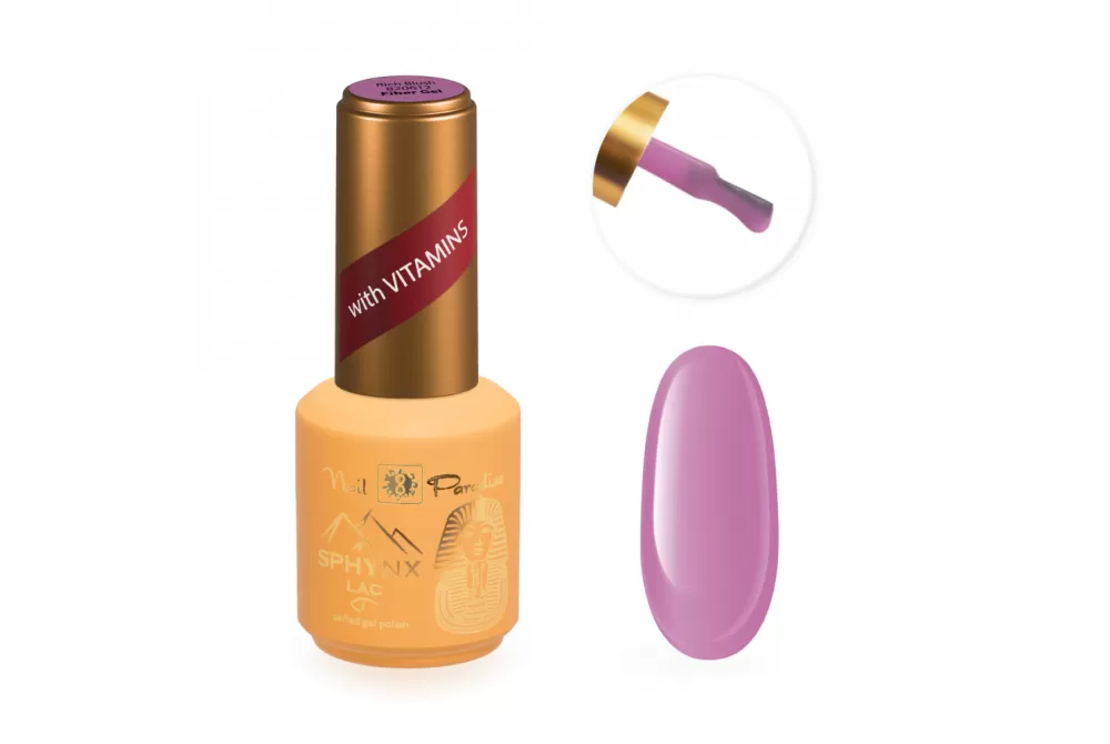Fiber Gel with Vitamin E and Calcium - Rich Blush 15ml