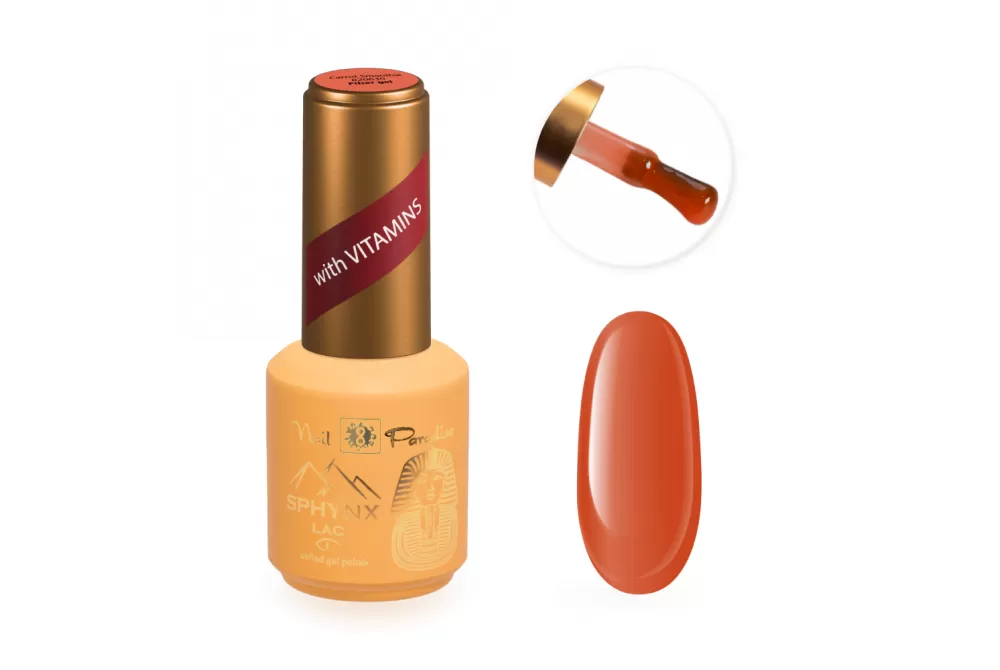 Fiber Gel with Vitamin E and Calcium - Carrot Smoothie 15ml