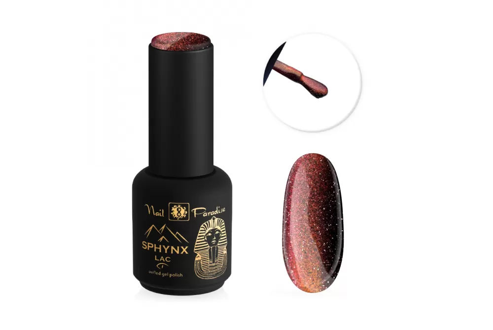 Cat Eye Gel Polish - Red Lucanus 10ml