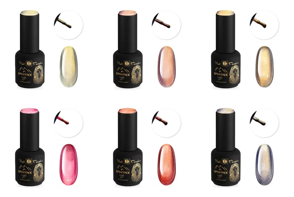 Cat Eye Gel Polish Collection - Golden Petals 60ml