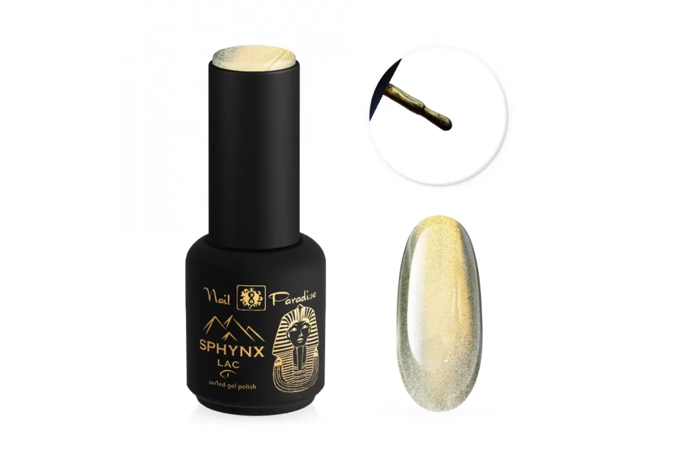 Cat Eye Gel Polish - Black Obsidian 10ml