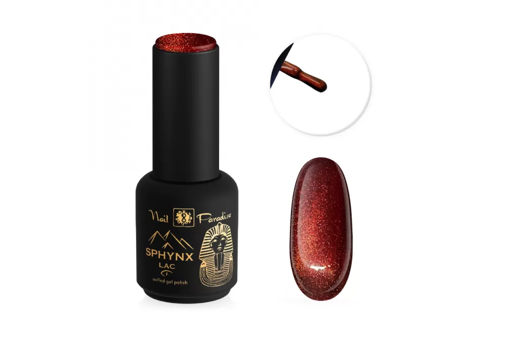 Cat Eye Gel Polish - Velvet Bordeaux 10ml
