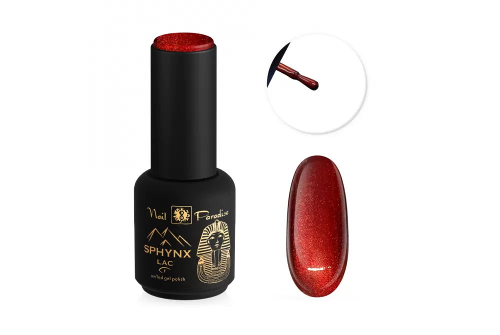 Cat Eye Gel Polish - Crimson Reserve 10ml