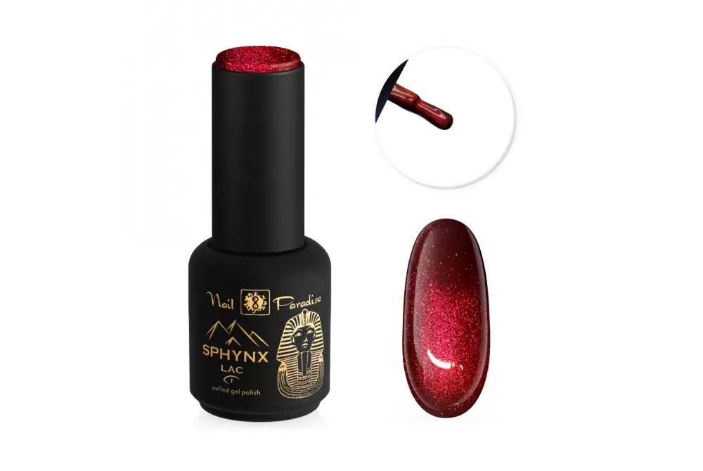 Cat Eye Gel Polish - Ruby Flame 10ml