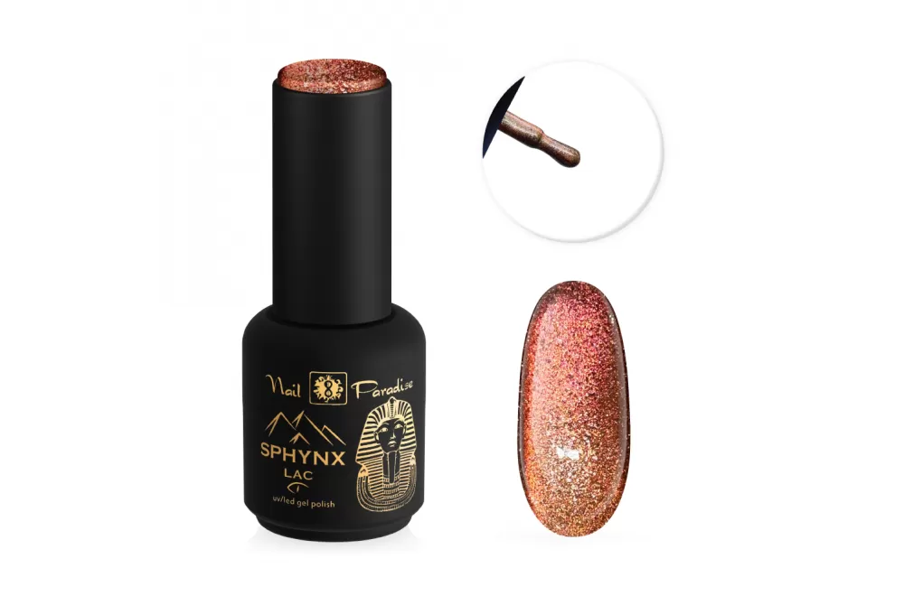 Cat Eye Gel Polish - Golden Orchid 10ml